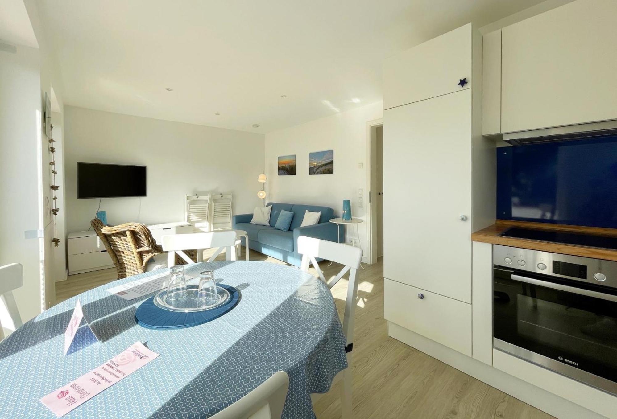 베스터란트 Haus Duenenrose App 1 Mit Terrasse 아파트 외부 사진